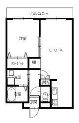 道ノ尾駅 徒歩5分 3階の物件間取画像